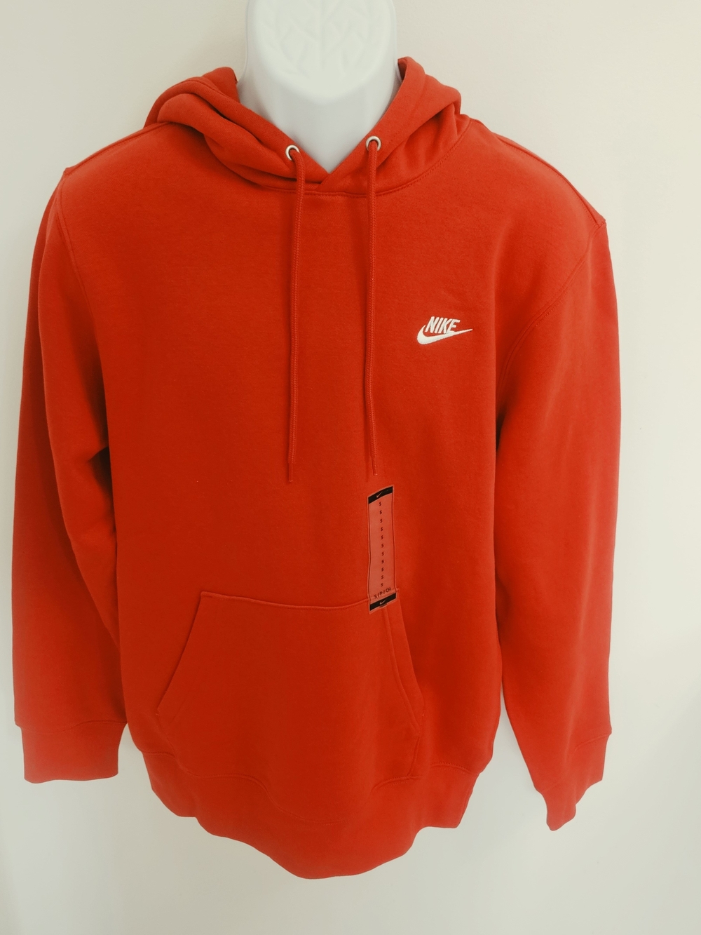 NWT Nike Men's/Boy's Red Pullover Hoodie, Sz S